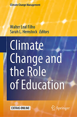 Fester Einband Climate Change and the Role of Education von 