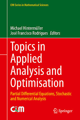 Livre Relié Topics in Applied Analysis and Optimisation de 