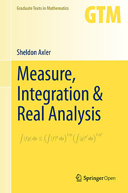 Fester Einband Measure, Integration &amp; Real Analysis von Sheldon Axler