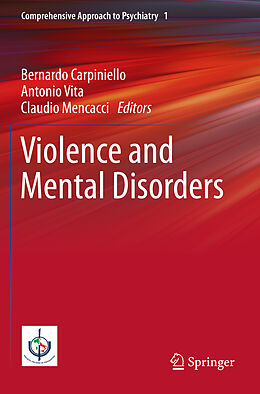 Couverture cartonnée Violence and Mental Disorders de 