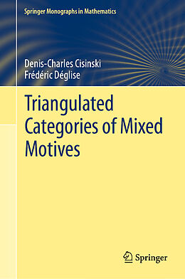 Livre Relié Triangulated Categories of Mixed Motives de Frédéric Déglise, Denis-Charles Cisinski