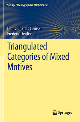 Couverture cartonnée Triangulated Categories of Mixed Motives de Frédéric Déglise, Denis-Charles Cisinski