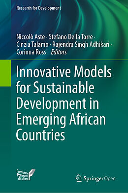 Livre Relié Innovative Models for Sustainable Development in Emerging African Countries de 