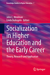 eBook (pdf) Socialization in Higher Education and the Early Career de 