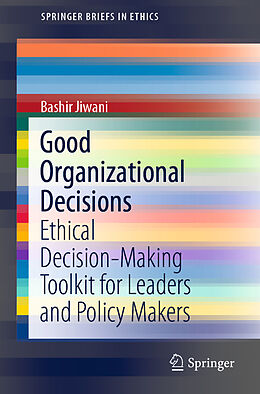 Couverture cartonnée Good Organizational Decisions de Bashir Jiwani