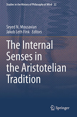 Couverture cartonnée The Internal Senses in the Aristotelian Tradition de 