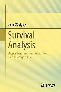 Livre Relié Survival Analysis de John O'Quigley