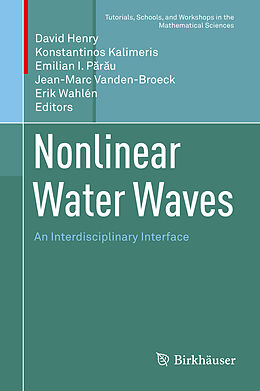 Livre Relié Nonlinear Water Waves de 