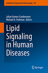 eBook (pdf) Lipid Signaling in Human Diseases de 