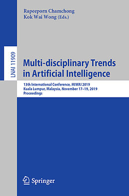 Kartonierter Einband Multi-disciplinary Trends in Artificial Intelligence von 