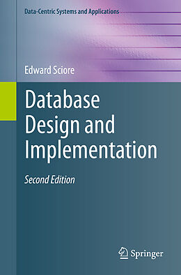 Couverture cartonnée Database Design and Implementation de Edward Sciore