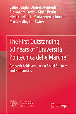 Fester Einband The First Outstanding 50 Years of  Università Politecnica delle Marche  von 