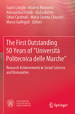 Kartonierter Einband The First Outstanding 50 Years of  Università Politecnica delle Marche  von 