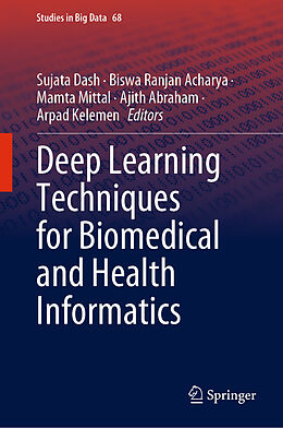 eBook (pdf) Deep Learning Techniques for Biomedical and Health Informatics de 