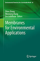 eBook (pdf) Membranes for Environmental Applications de 