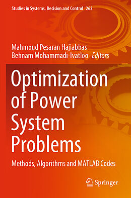 Couverture cartonnée Optimization of Power System Problems de 