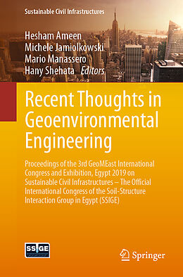 Couverture cartonnée Recent Thoughts in Geoenvironmental Engineering de 
