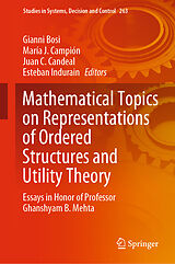 eBook (pdf) Mathematical Topics on Representations of Ordered Structures and Utility Theory de 