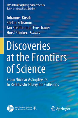 Couverture cartonnée Discoveries at the Frontiers of Science de 