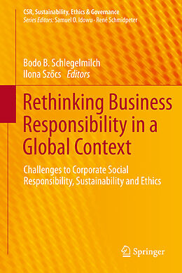 Livre Relié Rethinking Business Responsibility in a Global Context de 