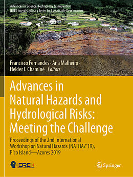 Couverture cartonnée Advances in Natural Hazards and Hydrological Risks: Meeting the Challenge de 