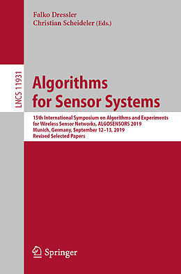 Kartonierter Einband Algorithms for Sensor Systems von 