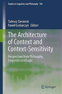 eBook (pdf) The Architecture of Context and Context-Sensitivity de 