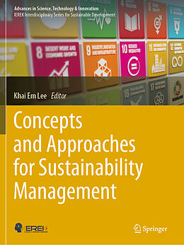 Couverture cartonnée Concepts and Approaches for Sustainability Management de 