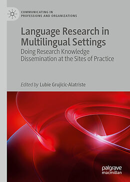Livre Relié Language Research in Multilingual Settings de 