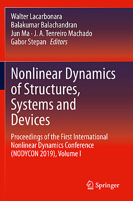 Couverture cartonnée Nonlinear Dynamics of Structures, Systems and Devices de 