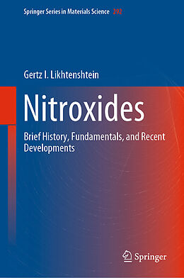 eBook (pdf) Nitroxides de Gertz I. Likhtenshtein