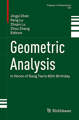 Livre Relié Geometric Analysis de 