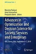 E-Book (pdf) Advances in Optimization and Decision Science for Society, Services and Enterprises von 