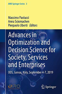 E-Book (pdf) Advances in Optimization and Decision Science for Society, Services and Enterprises von 