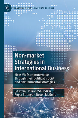 Couverture cartonnée Non-market Strategies in International Business de 