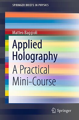 E-Book (pdf) Applied Holography von Matteo Baggioli