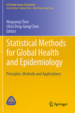 Couverture cartonnée Statistical Methods for Global Health and Epidemiology de 