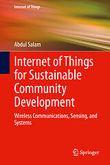 eBook (pdf) Internet of Things for Sustainable Community Development de Abdul Salam