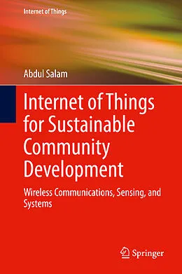 E-Book (pdf) Internet of Things for Sustainable Community Development von Abdul Salam