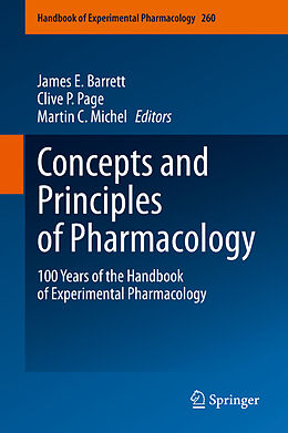 Fester Einband Concepts and Principles of Pharmacology von 