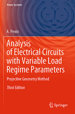 Kartonierter Einband Analysis of Electrical Circuits with Variable Load Regime Parameters von A. Penin