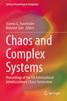 Couverture cartonnée Chaos and Complex Systems de 