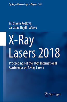 Livre Relié X-Ray Lasers 2018 de 