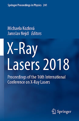 Couverture cartonnée X-Ray Lasers 2018 de 