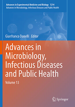 Couverture cartonnée Advances in Microbiology, Infectious Diseases and Public Health de 