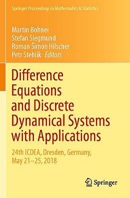 Couverture cartonnée Difference Equations and Discrete Dynamical Systems with Applications de 