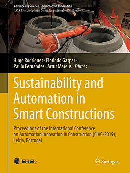 Fester Einband Sustainability and Automation in Smart Constructions von 