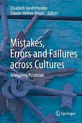 Fester Einband Mistakes, Errors and Failures across Cultures von