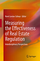 eBook (pdf) Measuring the Effectiveness of Real Estate Regulation de 