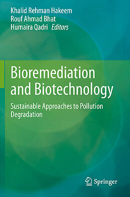 Couverture cartonnée Bioremediation and Biotechnology de 